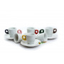 A modern Giacinto termékcsalád különleges belső ívvel, amely megőrzi a kávé aromáját. A Giacinto csészék a vonzó design, a színes mázas fülek és a praktikum kombinációja.
