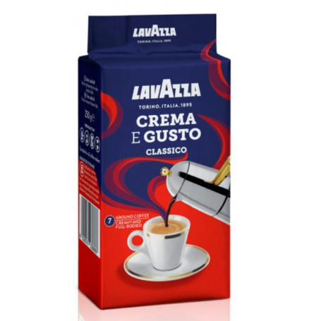 Lavazza Crema & Gusto - őrölt kávé 250g