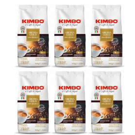 Kimbo Aroma Gold kávészemek 6 x 1 kg