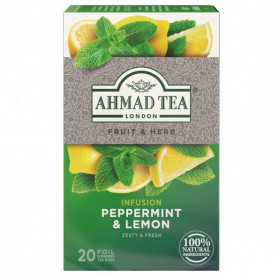 Ahmad Tea gyümölcstea menta citrommal 20 x 1,5 g