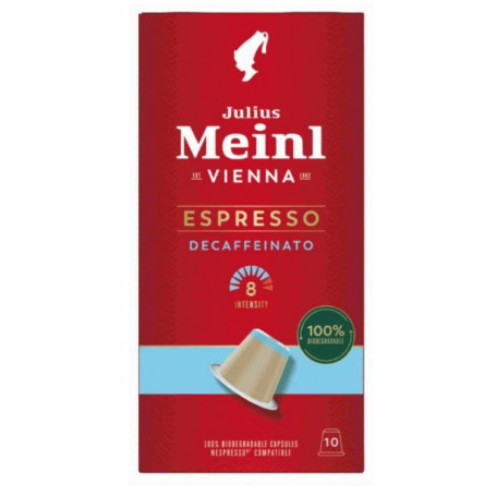 Julius Meinl Espresso Decaf Nespresso kávéfőzőhöz 10 db