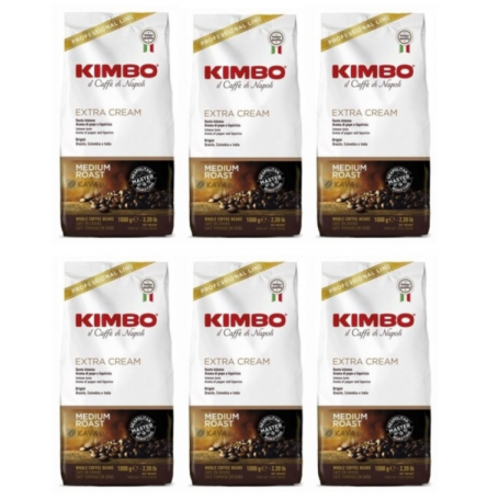 Kimbo Espresso Bar Extra Cream kávészemek 6x1 kg