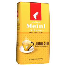 Julius Meinl Vienna Jubiläum szemes kávé 1 kg csomagolás elülső oldala