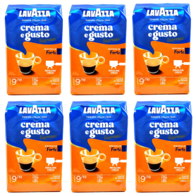 6 x Lavazza Espresso Crema e Gusto Forte kávészem 1 kg