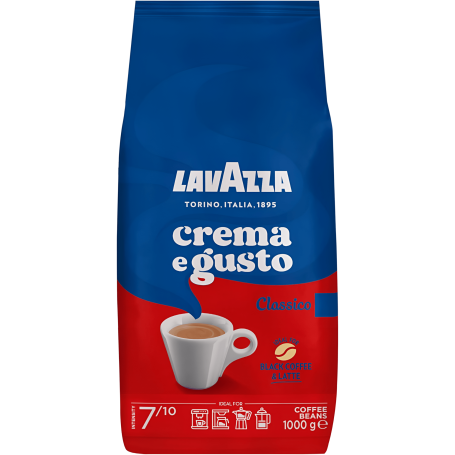 Lavazza Espresso Crema e Gusto - szemes kávé 1kg