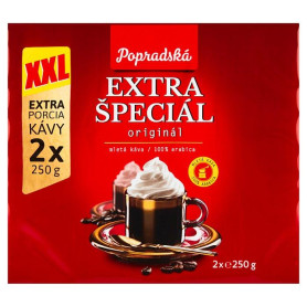 Poprad Extra special őrölt kávé 2x250g