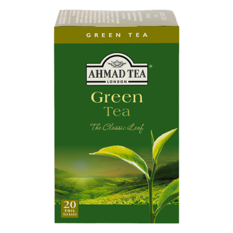 Ahmad Tea Zöld Tea - 20 x 2 g | Finom zöld tea virágos aromával