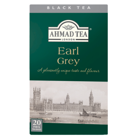 Ahmad Tea Earl Grey - 20 x 2 g | Klasszikus fekete tea bergamott aromával