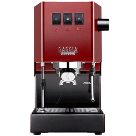 Gaggia New Classic Plus Evo Piros - Prémium karos eszpresszógép a tökéletes otthoni eszpresszó elkészítéséhez