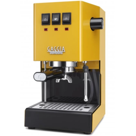 Gaggia New Classic Plus Evo sárga - Prémium karos eszpresszógép a tökéletes otthoni eszpresszó elkészítéséhez