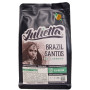 100% Arabica Brazília Santos kávébab 250 g .
Pörkölési dátum: 2024.05.15. és később.
Ajánlott elkészítési mód: eszpresszó
Pörkölési szint: közepes pörkölés