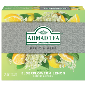 Ahmad Tea fekete bodza és citrom 75 x 1,8 g