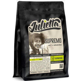 Julietta Supremo "tesztcsomag" frissen pörkölt szemes kávé 200 g