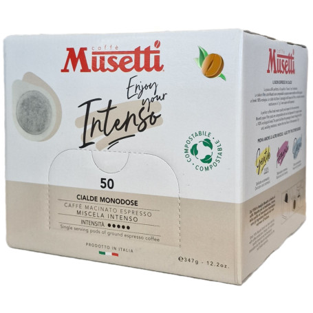 Musetti Intenso E.S.E. kávé pod 50 db