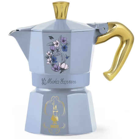 Bialetti Moka Express Bridgerton 3 csésze – elölnézet
