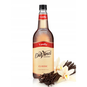 DaVinci vaníliás szirup Classic 1 L – palack előlapja