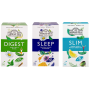 Ahmad Tea Detox & Relax Box funkcionális teaválogatás Digest, Slim és Sleep teákkal.