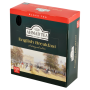 Ahmad Tea English Breakfast fekete tea filteres 100 x 2 g alu tasakos – doboz elölnézetből