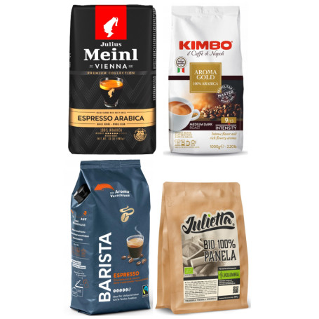 Espresso Rituálé 3 kg szemes kávé és BIO Panela Julietta ajándék