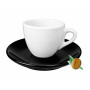 Rosa Jin Jang espresso csésze fekete-fehér 60 ml