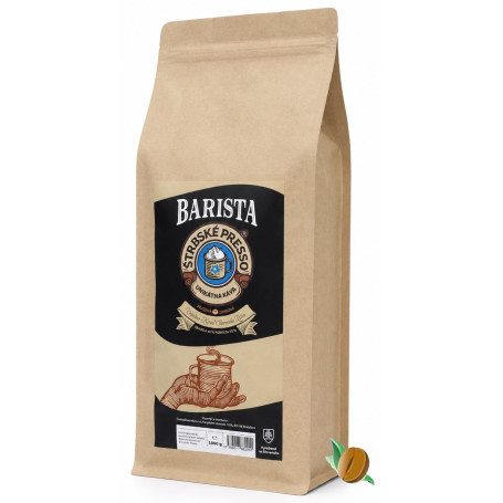 Štrbské Presso Barista 1 kg – új csomagolás és új recept – oldalnézet