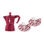 Bialetti Moka Express Candyland 3 csészés karácsonyi szett