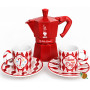 Bialetti Moka Express Candyland 3 csészés karácsonyi szett Atekaved foto